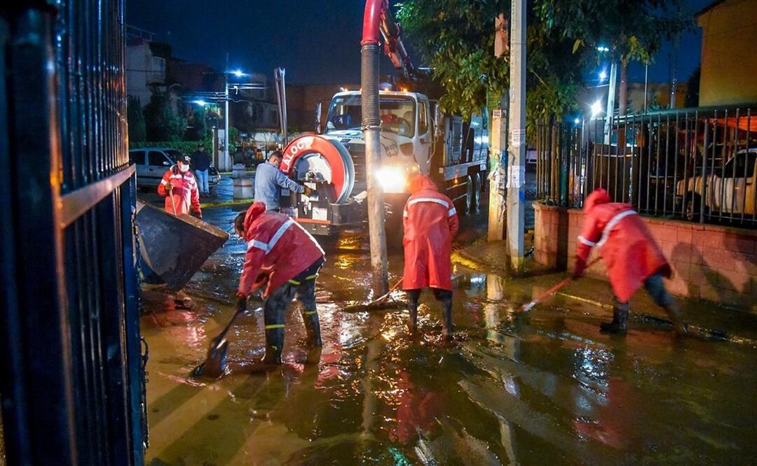 Grupo Tláloc se fortalece con 500 elementos para atender contingencias por lluvias en el Edomex. Foto: Especial
