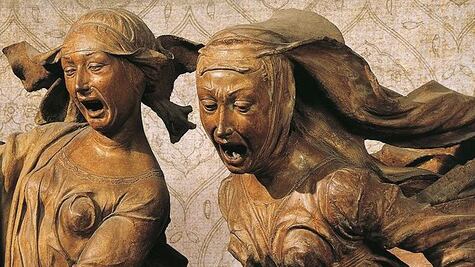 La desgarradora representación por la muerte de Cristo escondida en una iglesia de Italia