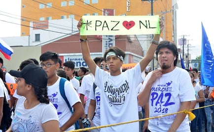 Video. Católicos marchan por la paz en Monterrey