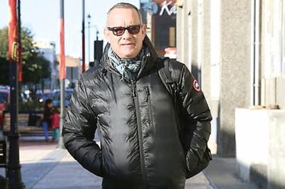 Tom Hanks, de paseo por Punta Arenas