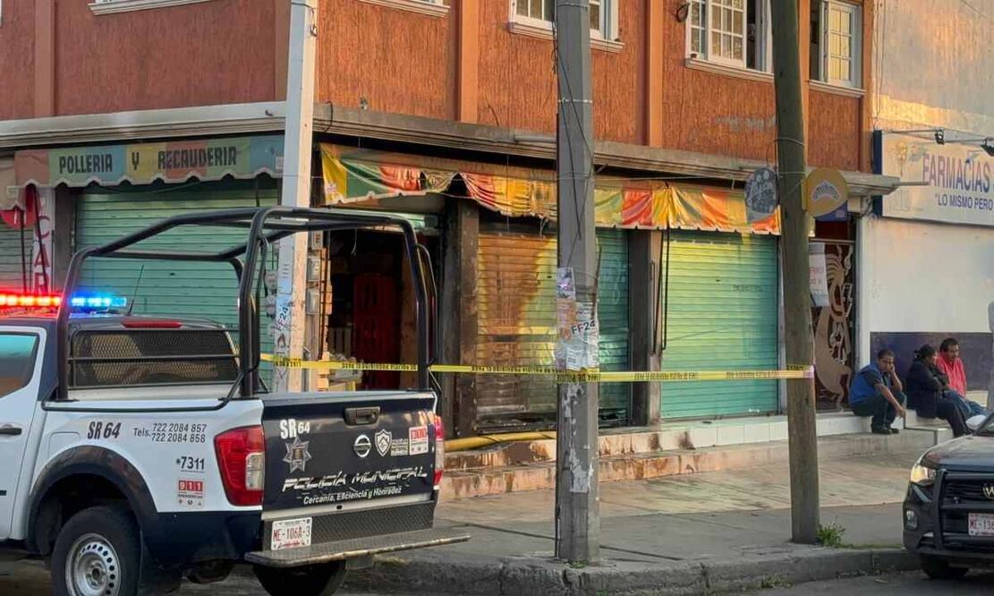 El lugar ya se encuentra acordonado. Foto: Claudia González/EL UNIVERSAL