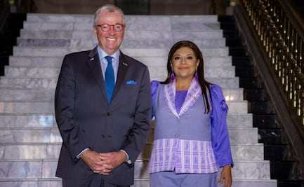 Brugada se reúne con el gobernador de Nueva Jersey, Phil Murphy; se preparan para el Mundial 2026