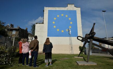 Podrían remover obra de Banksy sobre el "brexit"