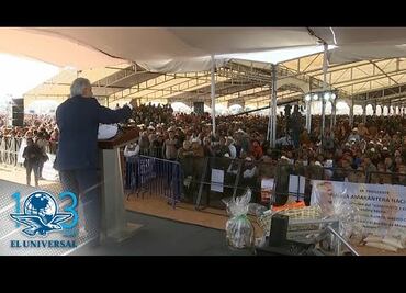 Vamos a entregar la estafeta de un país distinto al que recibimos: AMLO