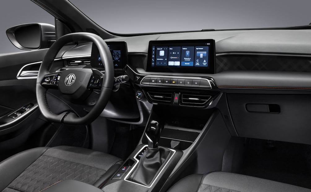 Todas las versiones del MG3 cuentan con Bluetooth y Transmisión Digital de Audio (DAB). Foto: MG Motor