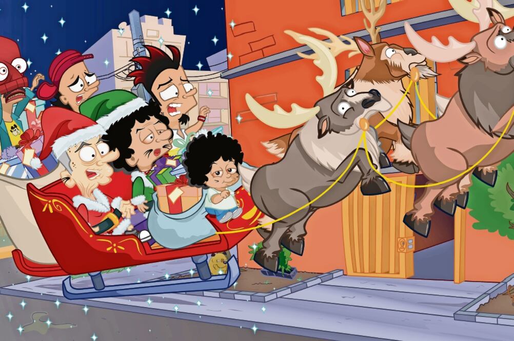 La familia disfuncional intentará convencer al abuelo para que se una en estas fiestas y celebren juntos lo más cercano a una Navidad tradicional (MTV)