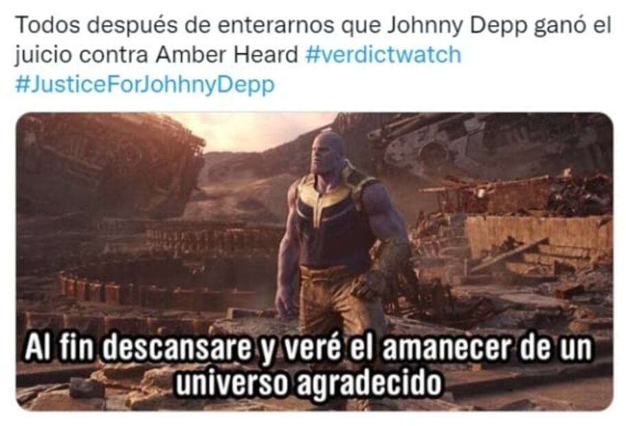 Los mejores memes del veredicto del juicio Johnny Depp vs Amber Heard 