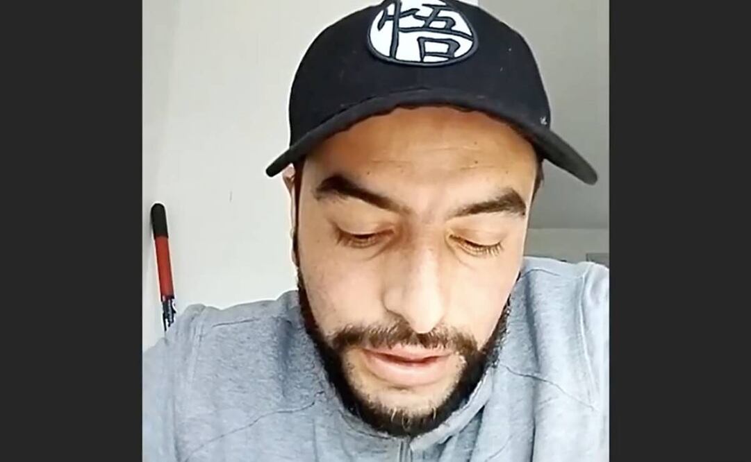 Rubelsy, migrante sobreviviente del incendio en estación migratoria de Ciudad Juárez / Captura de pantalla