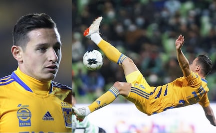 Florian Thauvin se luce en el entrenamiento con un golazo de tijera 