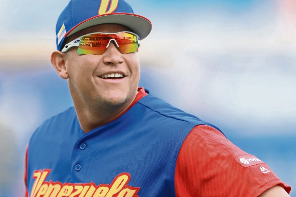 Miguel Cabrera se declara admirador de la carrera del “Titán”. (MIGUEL TOVAR. AFP)