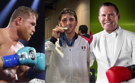 Julio César Chávez y "Canelo" Álvarez se desviven de elogios por el medallista olímpico, Marco Verde