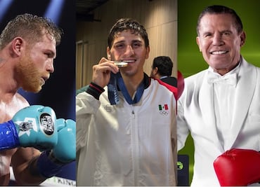 Julio César Chávez y "Canelo" Álvarez se desviven de elogios por el medallista olímpico, Marco Verde