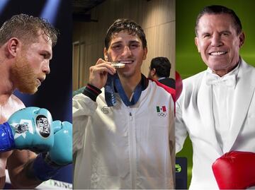 Julio César Chávez y "Canelo" Álvarez se desviven de elogios por el medallista olímpico, Marco Verde