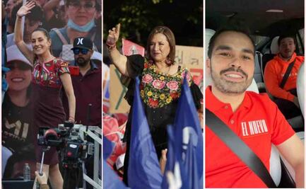 Minuto a minuto: Cierres de precampaña de Claudia Sheinbaum, Xóchitl Gálvez y Jorge  Álvarez Máynez