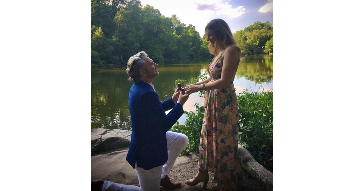 Harry Geithner y Alejandra Silva. Foto: Instagram 