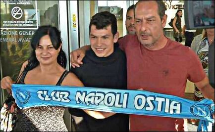 Hirving ‘Chucky’ Lozano ya está en Italia