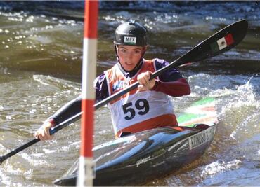 Sofia Reinoso, kayakista mexicana gana medalla de plata en Campeonato Panamericano