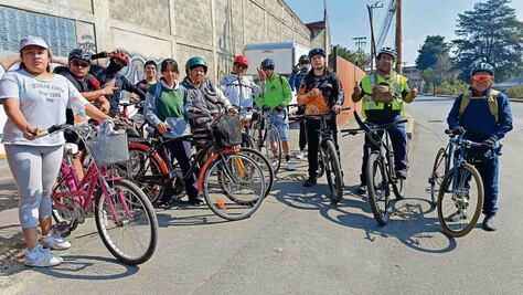 Denuncian el deterioro de la ciclovía en Naucalpan