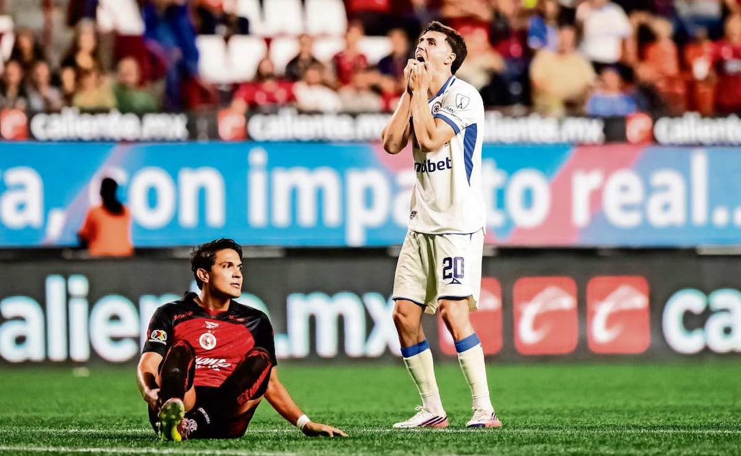 Tijuana, Baja California, 16 de agosto de 2026. , durante el partido correspondiente a la jornada 4 del torneo Apertura 2026 de la Liga BBVA MX, entre los Xolos de Tijuana y la Máquina Celeste de Cruz Azul, realizado en el Estadio Caliente. Foto: Imago7/Alejandro Gutiérrez Mora,@