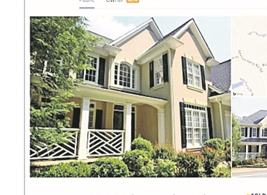 En Atlanta la residencia de la familia Anaya es rentada, pero tiene acceso a un lago y se ubica en una zona de altos ingresos (ESPECIAL)