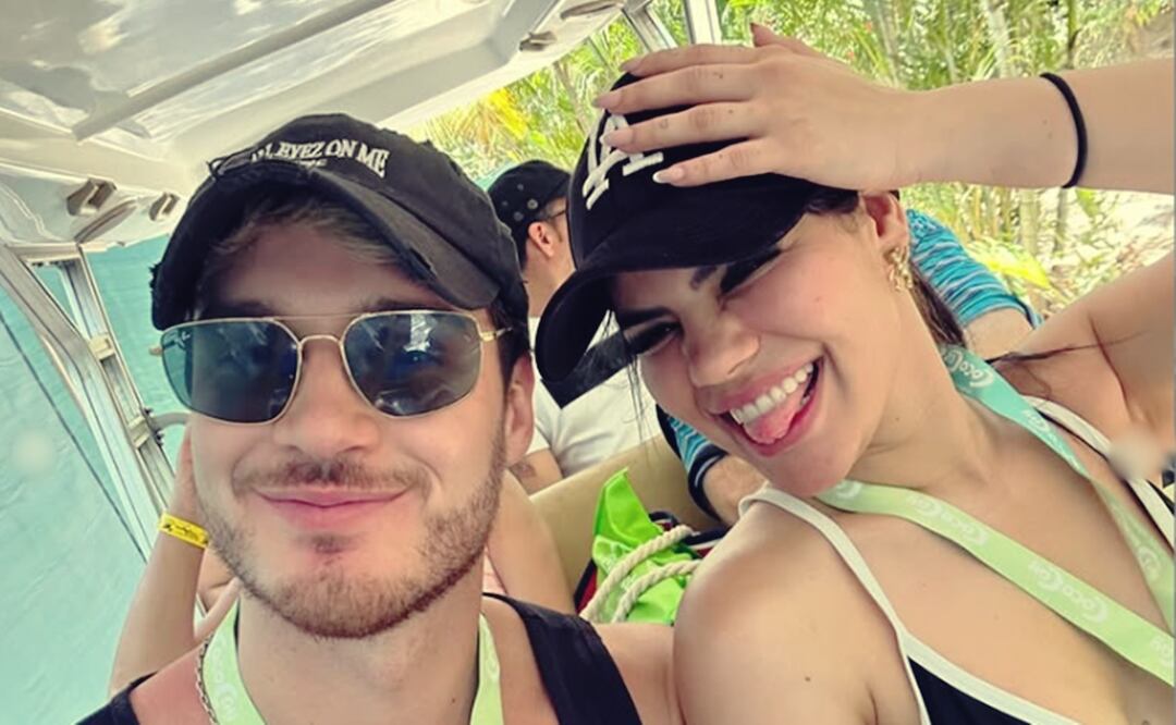 Fede Dorcaz y su novia Mariana Ávila.