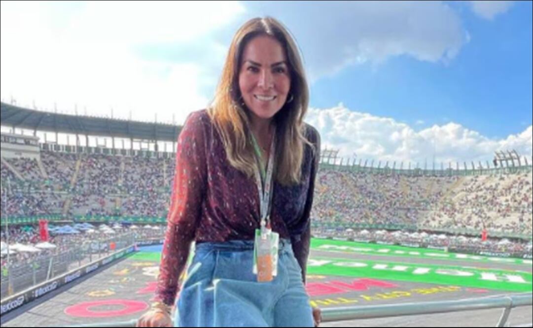 Ella es Paola Pérez, uno de los pilares del éxito de Checo en la Fórmula 1 / Foto: Especiales