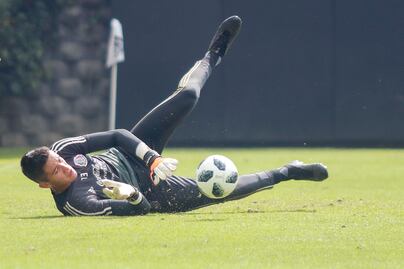 Gudiño quiere continuar al frente de la portería nacional