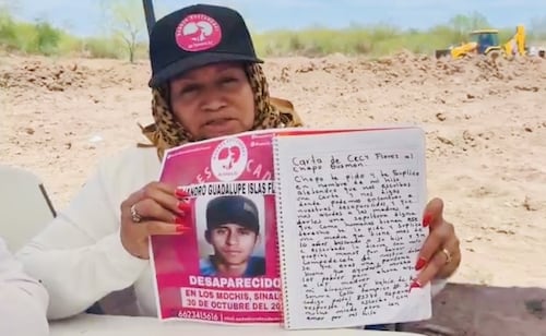 Ceci Flores pide ayuda a “El Chapo” para localizar a su hijo Alejandro, desaparecido en 2015; “Le suplico que nos diga dónde están”