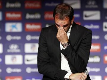 Entre lágrimas, Diego Godín anuncia que dejará al Atlético de Madrid