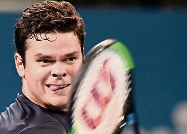Raonic frena paso ganador de Rafa Nadal