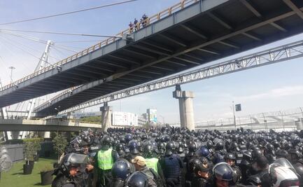 Actuación de CDMX en protesta de federales, para proteger a ciudadanía: autoridades