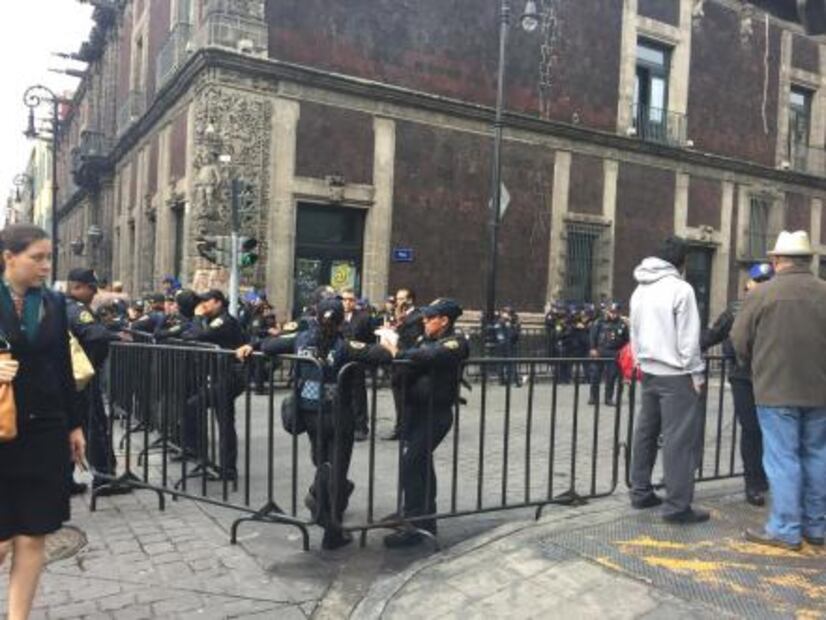 Despliegan operativo de seguridad por instalación de Congreso de la Ciudad de México