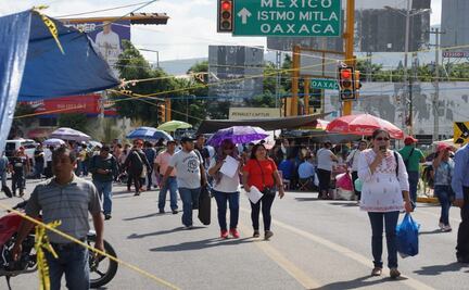 Reinicia Sección 22 tercera semana de paro en Oaxaca