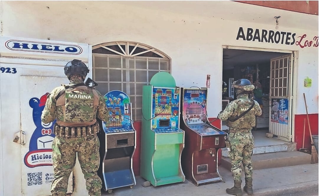 Estas máquinas funcionan como el cobro de piso en pequeños comercios, señaló Rubén Ortega, especialista en temas de seguridad. Foto: Especial