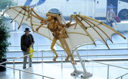 Roma recrea las máquinas voladoras de Leonardo da Vinci