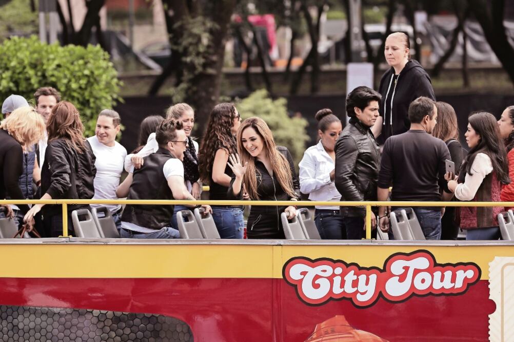 Myriam, Víctor, Raúl y Estrella fueron los más asediados por los fans. (ALEJANDRO ACOSTA. EL UNIVERSAL)