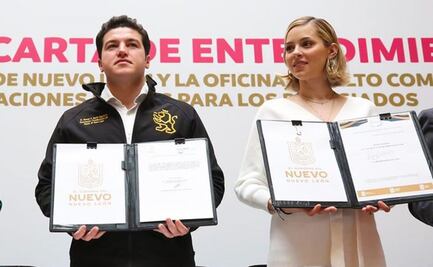 Samuel García suscribe convenio de colaboración con ACNUR a favor de los derechos de los refugiados