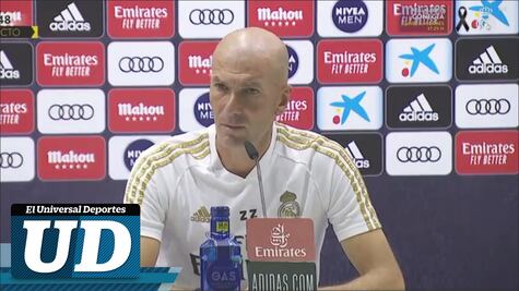 Zidane: Aunque ganemos mañana no pasará nada definitivo