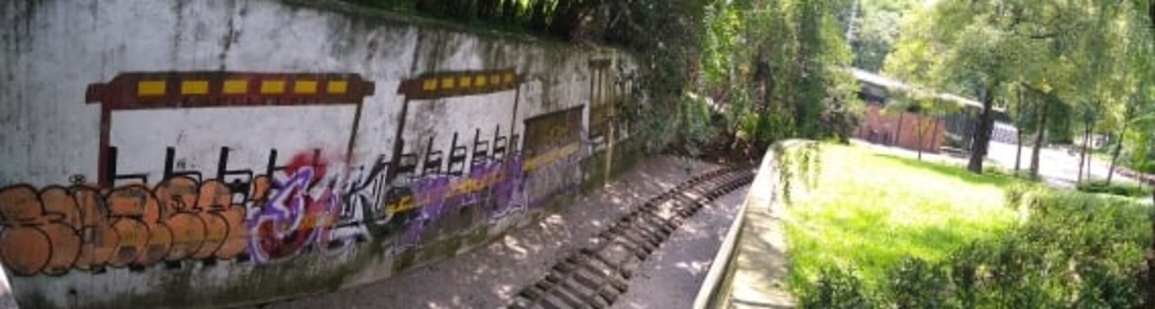 Así era el trenecito de Chapultepec