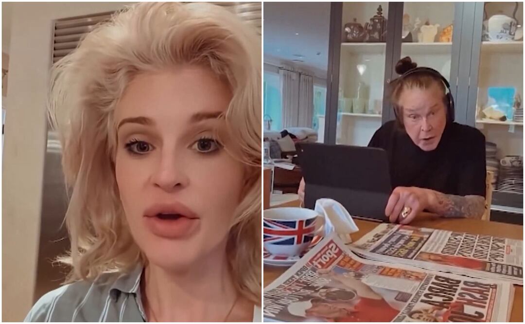 El tierno momento fue captado por su hija, Kelly. Foto: Vía TMZ