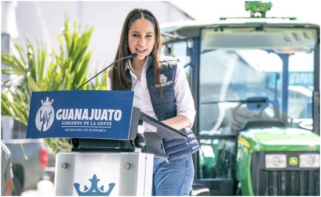 Gobernadora de Guanajuato, Libia Dennise García Muñoz Ledo (12/11/2024). Foto: Especial