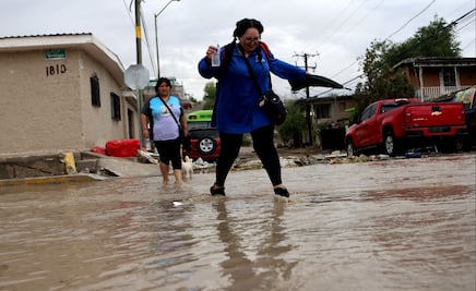 FOTOS: Lluvias intensas en Ciudad Juárez, Chihuahua, dejan inundaciones y daños en vehículos y viviendas