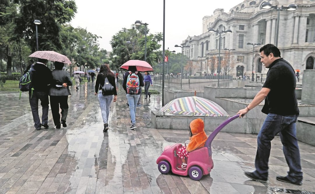 La SSP indicó que hay precipitaciones moderadas en Álvaro Obregón y Miguel Hidalgo (Foto: Archivo /EL UNIVERSAL)