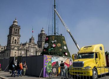 Decorarán Zócalo con farol navideño de 14 metros