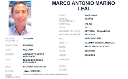 Fiscalía de Tamaulipas confirma desaparición de vicepresidente de Federación de Cámaras de Comercio