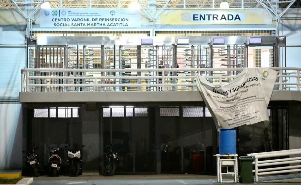 Centro Varonil de Reinserción Social (CEVARESO) de Santa Martha Acatitla. Foto: Valente Rosas. EL UNIVERSAL