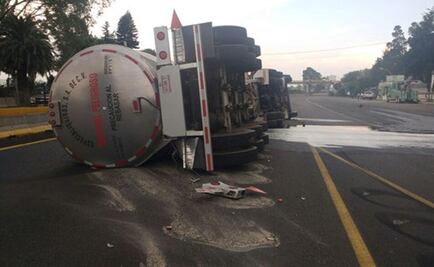 Reportan accidentes en la México-Querétaro y en la México-Puebla