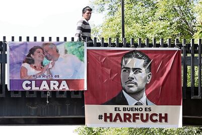 Nueva oleada de propaganda inunda las calles de la CDMX