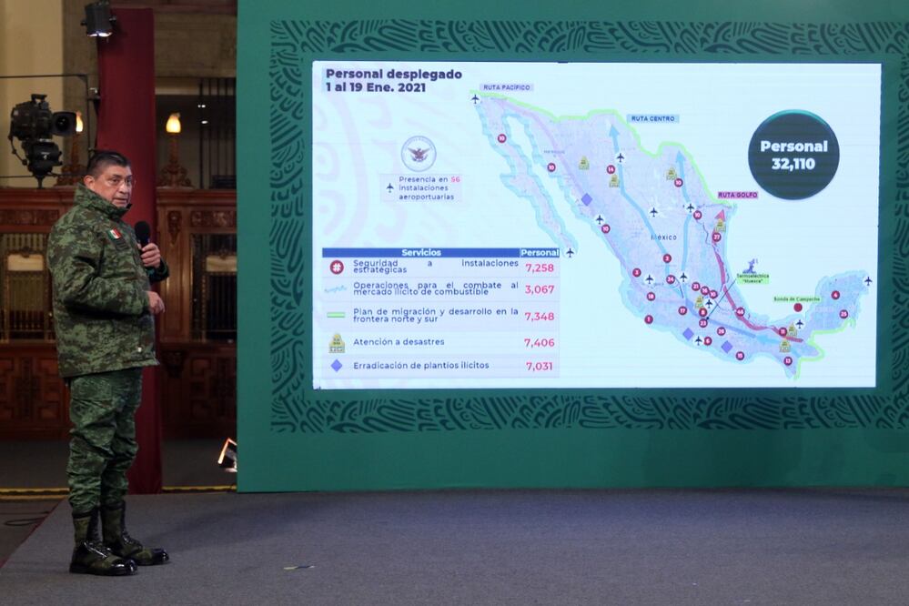 Sedena da a conocer el Plan de Distribución de la vacuna