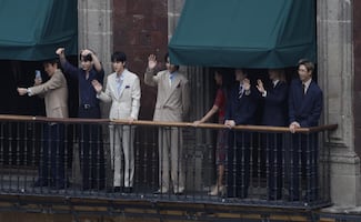 BTS en Palacio Nacional: minuto a minuto del encuentro entre la banda de K-Pop con Sheinbaum y con sus fans